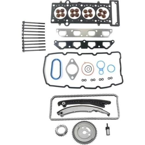 AP03 Engine Timing Chain Kit+Cylinder Head Gasket Set+Bolts 81033300 For Mini Cooper S JCW Works John Cooper Works R50 R53 R52