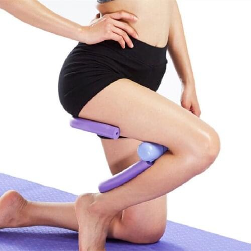 Light-weight Pelvic Floor Muscle Trainer Fitness Yoga Thick Leg Clamp Lazy Inner Leg Whole Body Auxiliary Training Equipment