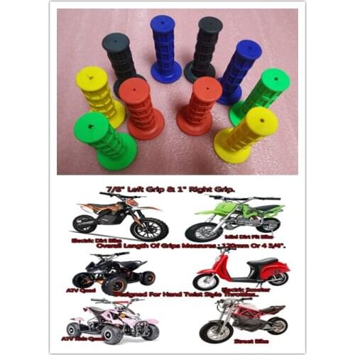 Motorcycle handlebars 7/8 "rubber double density gel color covers for YAMAHA SPRINT GT RS ST RS TWIN THRUXTON R Steve McQueen