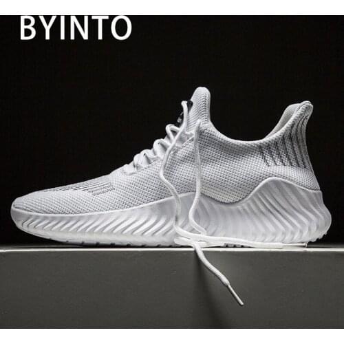 2021 Men Tennis Shoes Lightweight Breathable Mesh Non-slip Soft Sole Man Sneakers Damping Fitness Sport Trainers Tenis Masculino
