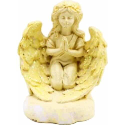 New prayer angel silicone soap mold soft ceramic resin mould cake decoration tool angel