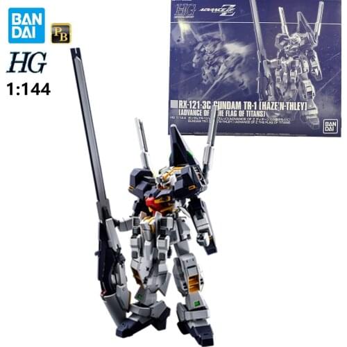 NEW Bandai PB Hguc Hg 1/144 RX-121-3C Gundam TR-1 Hyzenthlay Gundam HAZE'N-THLEY Advance Of Z The Flag Of TItans Assembled toys