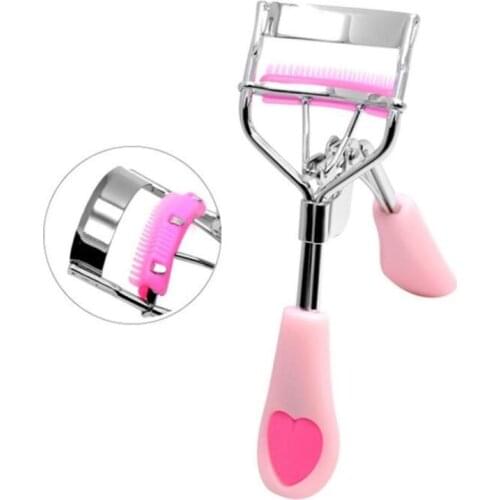 Professional Curl Eye Lash Curler Eyelash Cosmetic Eyelash Curler Curling With a comb comb side clamping angle fan-shaped