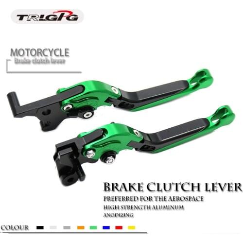 Motorcycle brake clutch levers FOR Kawasaki Ninja 250 ninja300 Ninja 400 z250 z300 z125 z400 accessories Foldable extendable