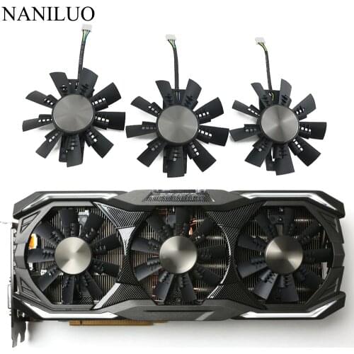 GA92S2U 4Pin GTX1070 GTX1080 Cooler Fan For ZOTAC GeForce GTX 1080 1070 Ti AMP Extreme+ Graphic Card Cooling Fan
