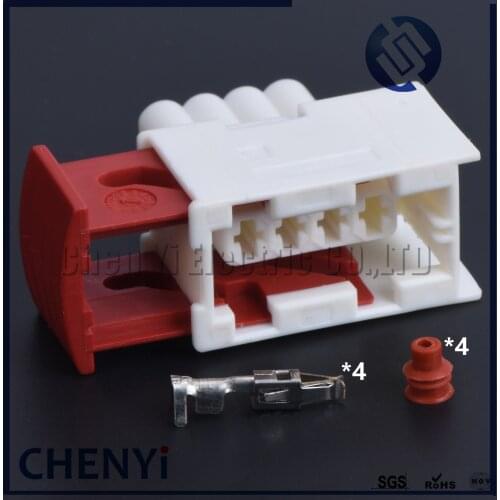 1 set 4 Pin Sealed waterproof auto electrical connectors (3.5) female or male 144998-5 oxygen sensor plug 144998-6 for Citroen