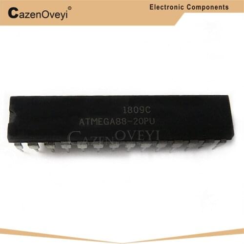 1pcs/lot ATMEGA88 ATMEGA88PA-PU ATMEGA88V-10PI ATMEGA88-20PU DIP-28 In Stock