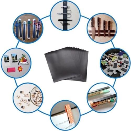 10PCS/SET Rubber Magnet Sheet Storage Pockets 11.8x8.5inch For Cutting Dies Organizer Scrapbooking DIY Crafts Folders Tools 2021