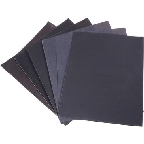 180#400#800#1000#1200#1500#2000# Dry Waterproof Sanding Paper Wet Polishing Sandpaper Grit Granularity Metal Wood Abrasive Tools
