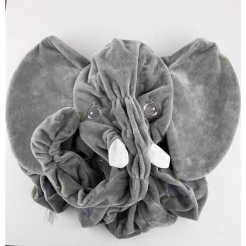 33/40/60cm Elephant Plush Toy Skin NO Stuffed Giant 6 Colors Soft Animal Elephant Kids Toys Kids Baby Sleeping Pillows