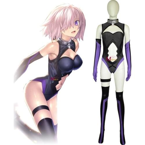Anime Fate Grand Order FGO VR Mash Kyrielight Cosplay Costume Sexy Uniform Halloween Costumes For Women High Quality Customized