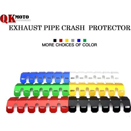 Universal Motorcycle Exhaust Muffler Pipe crash Leg Protector Heat Shield Cover For Honda CBR 600RR Hornet 1000RR 125R 250R