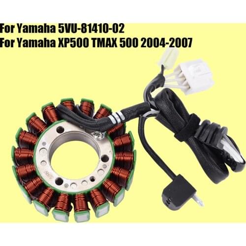 Stator Coil for Yamaha XP500 TMAX 500 2004 2005 2006 2007 5VU-81410-02 Generator Magneto Coil XP T-MAX 500