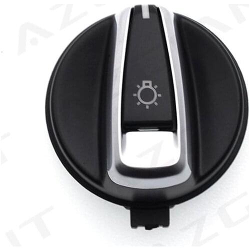 Car Front Headlight Switch Rotation Button for BMW 1 E88 E82 3 E90 E91 X1 E84 318 320 325 330 TPU Electroplate Wear Resistant