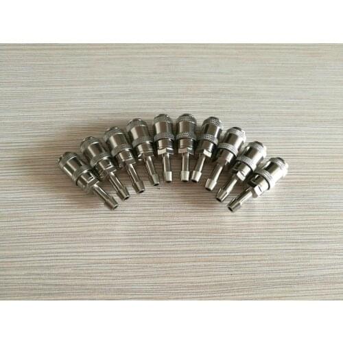 Monitor cuff connector Blood pressure extension tube airway connector Spring head metal connector