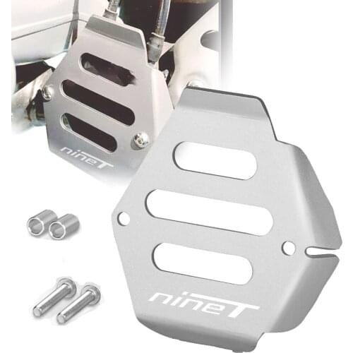 Motorcycle RnineT Aluminum Exhaust Flap Cover Guard FOR BMW R nineT nine T 5 Racer Scrambler Urban G/S 2014-2019 2020 2018 2017