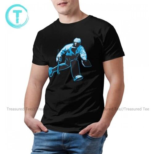 Hockey Tee Shirt Fashion Short Sleeve Cotton T Shirt Summer Printed T-Shirt 4xl Male