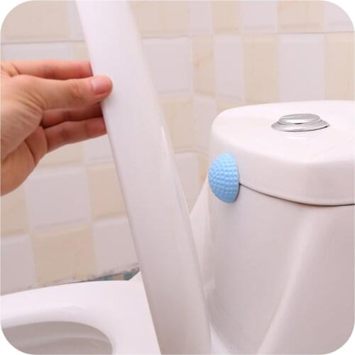 Soft Thickening Mute Rubber Pad To Protect The Wall Self Adhesive Stickers Anti-collision Door Handle Door Stopper Home Supplies