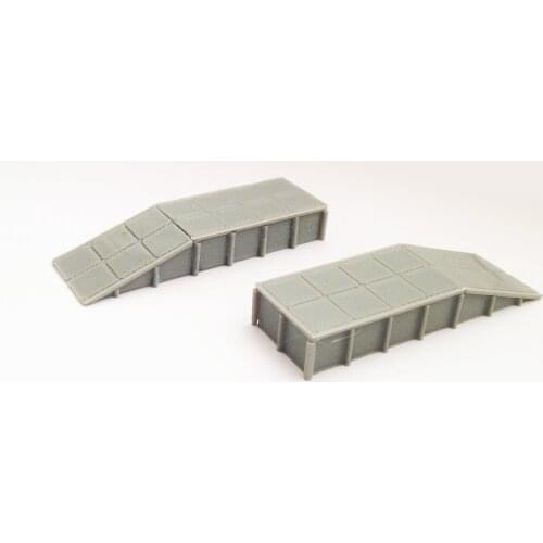 Outland Models Platform / Loading Dock x2 N Scale 1:160 Train Railroad Layout