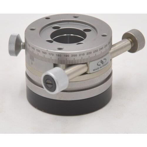 NEWPORT Diameter 46mm Precision Steel Through Hole With Aperture 360 Degree Manual Rotation Stage Thickness 37mm
