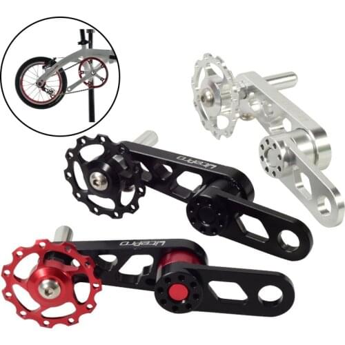 Bicycle Chain Stabilizer MTB Bicycle Single Speed Converter Chain Tensioner Lightweight Folding Bike Chain Stabilizer Aluminum