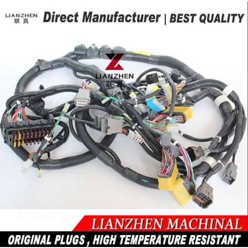 Excavator sapre replacements electric parts PC200-7 new series inner cabin komatsu wiring harness 20Y-06-71512 20Y0671512