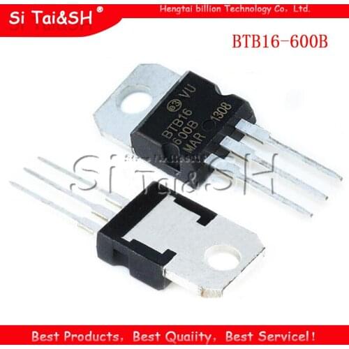 10PCS BTB16-600B TO-220 BTB16-600 TO220 BTB16 16-600B