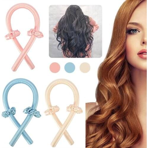 2021 Curling Rod Headband Lazy Curler Silk Curling Ribbon Silk Curling Ribbon Heatless Hair Curling Ribbon Make Hair Curly