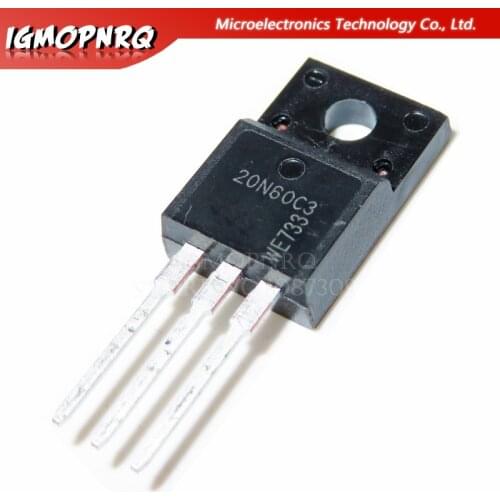 10pcs SPA20N60C3 20N60C3 20N60 MOSFET N-Ch 600V 20.7A TO220F new original