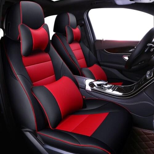 ZHOUSHENGLEE Custom Car Seat Covers for KIA Niro KX1 Cadenza SHUMA CARENS Carnival VQ Borrego Opirus Sorento car accessories