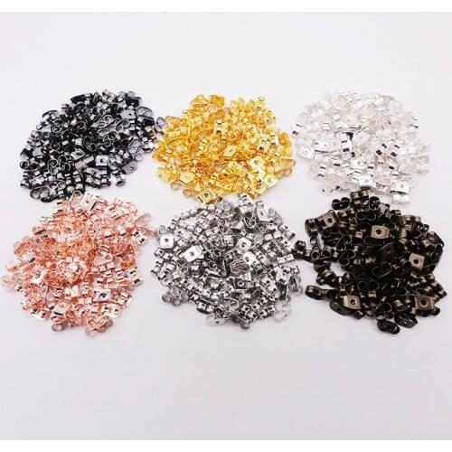 100pcs Handmade DIY Earrings Accessories Butterfly Plug Earplugs/Ear Caps/Ear Studs Plugs/Earrings Plugs / Earplug Earring Back