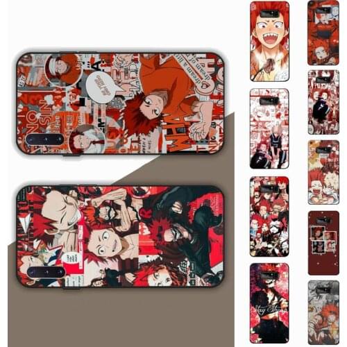 Yinuoda Eijiro Kirishima Red Riot Anime Phone Case for Samsung Note 5 7 8 9 10 20 pro plus lite ultra A21 12 72