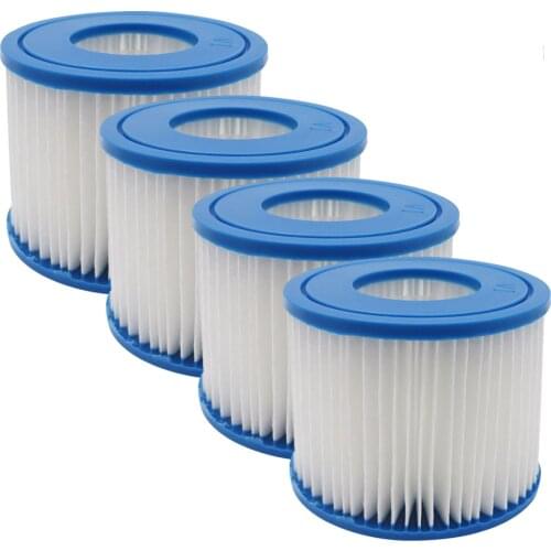Swimming Pool Filter for Bestway Flowclear Size VI Replacement Filter Cartridge for Lay-Z-Spa - Miami Vegas Palm Springs Paris