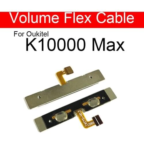 Volume Switch Button Flex Cable For Oukitel K10000 Max Audio Control Side Key Flex Ribbon Replacement Repair Parts