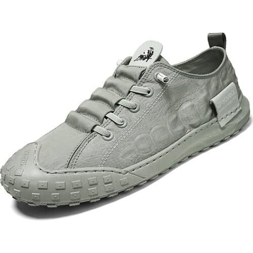 New Male Waterproof Fabric Sneakers Men Casual Shoes Lace-up Light Shoes Men Breathable Walking Footwear Trend Zapatillas Hombre