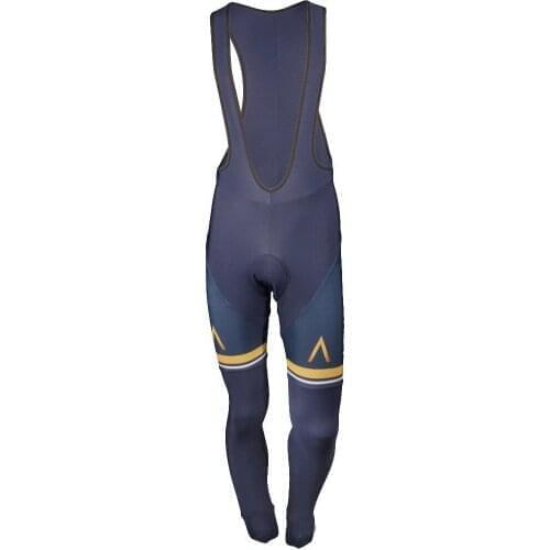 WINTER FLEECE THERMAL 2017 AQUA BLUE TEAM ONLY Mens Cycling Long Bib PANTS Jersey Ropa Ciclismo