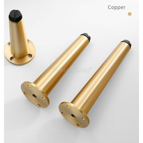 Brand New 4PCS European Brass Adjustable Furniture Feets Chair Sofa Table Cabinet Leg Feet Protector Furniture Leg Feets