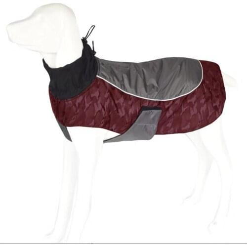 Camouflage Color Pet Dog Clothing Warm Cotton Clothes Autumn and Winter Clothes Windproof and Rainproof Outdoor Pet Supplies