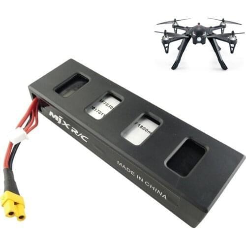 Original 7.4V 1800mah Battery For MJX R/C Bugs 3 / B3 Li-po Battery for MJX B3 RC Quadcopter Drone Spare Parts Accessories 1pcs