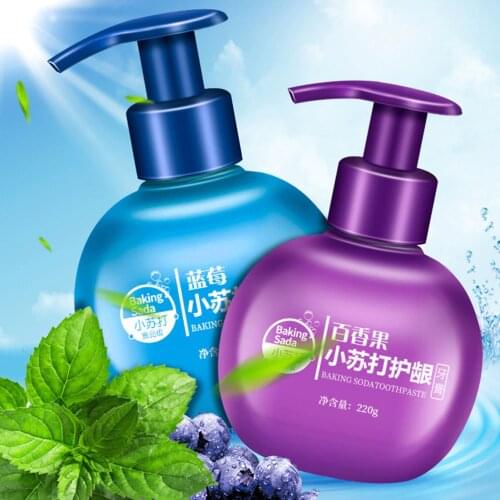 Fruit Flavor Baking Soda Whitening Toothpaste Stain Remover Whitening Toothpaste Dental Care