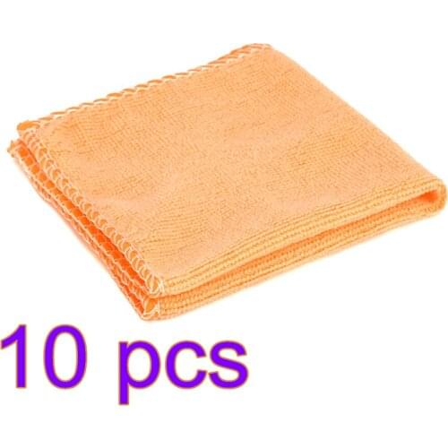 1/5/10 Piece 25*25cm Microfiber Towel Car Detailing Wash Cleaning Polish Towel Cloth Car Auto Care Microfiber Cleaning Towel