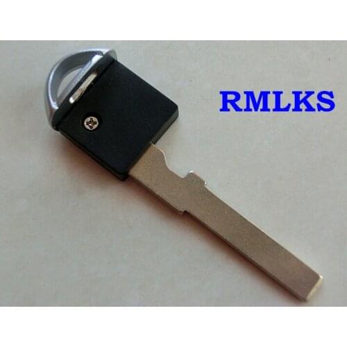 RMLKS Uncut Car Key Blank Emergency Insert Smart Remote Key Blade Fit For Nissan GTR