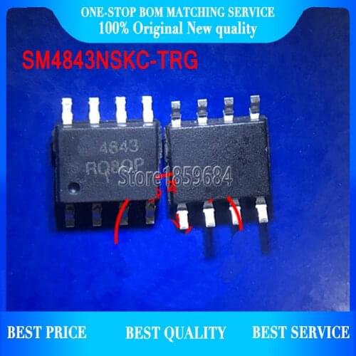 SM4843NSKC-TRG SM4843NS SM4843 4843 SOP-8 New Original 10pcs