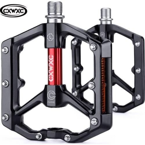 Flat Platform Bicycle Pedals Aluminum Pedal For MTB Mountain Urban BMX Hybrid Bikes Parts Sealed Bearing All-round Bike Pedals