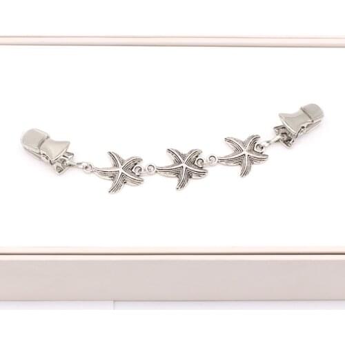 Vintage Womens Clothespins Clips Bird Starfish For Sewing And Needlework Buckle Pin Brooches Decorative Clamp For Clothes