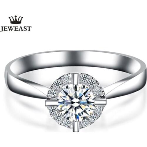 ZSG Natural diamond 18K gold Pure Gold Ring Real 18K gold Solid Gold Ring Trendy Classic Party Fine Jewelry Hot Sell New 2019