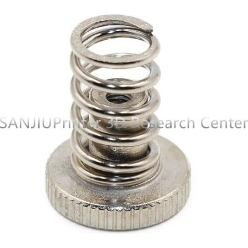 3PCS/Set 3D Printer Parts 3D Printer Accessories UM2 ULTIMAKER 2 Adjustment Nut + Springs Free Shipping
