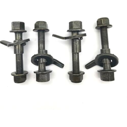4Pcs 10.9 eccentric screw Car Tire Four wheel alignment Camber bolt Car repair parts Tools
