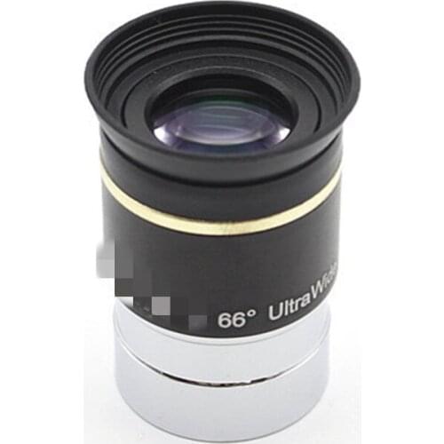 66 Degree 1.25 Inches UW 15mm Magnification and Wide Viewing Angle Astronomical Telescope Planet Eyepiece Grows UW15mm