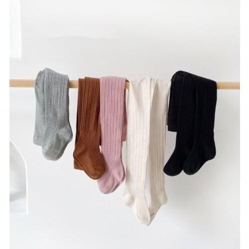 8453 Baby Pantyhose Baby Girl Clothes Autumn Winter 2021 Baby Stockings 5 Colors Baby Boy Tights 0-3Year Baby Stockings